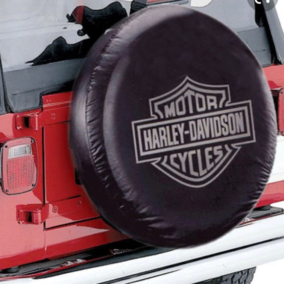 Jeep Other Jeep Spare Tire Cover Harley Davidson Poshmark